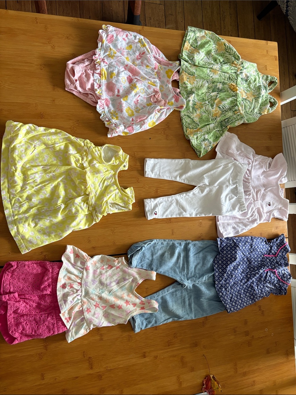 12 Month Girl Bundle Outfits